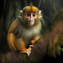 Cebuella Pygmaea Monkey Generative AI