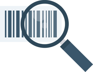 Canvas Print - logistics barcode and products