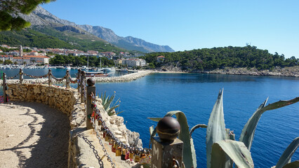 Wall Mural - Croatia, view of the Mediterranean Sea