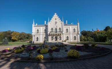 Canvas Print - Palace of ruler Alexandru Ioan Cuza in Ruginoasa 2