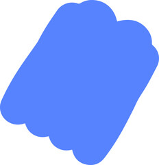 Wall Mural - Abstract simple shape isolated