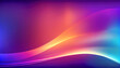 Abstract colorful background with waves and smooth gradient.