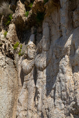 Rock Relief of Bahram II, Noorabad Mamasani, Fars, Iran