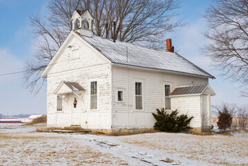 Wall Mural - Old Schoolhouse.