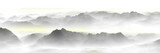 Fototapeta Góry - landscape with fog