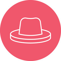 Wall Mural - Hat Vector Icon
