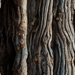 Sticker - tree bark texture