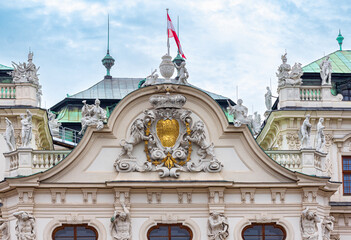 Poster - Belvedere Palace in Vienna, Austria	