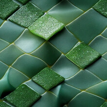 Texture Green Tiles