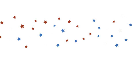 Stars - stars confetti on american independence day