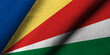 3D Flag of Seychelles waving