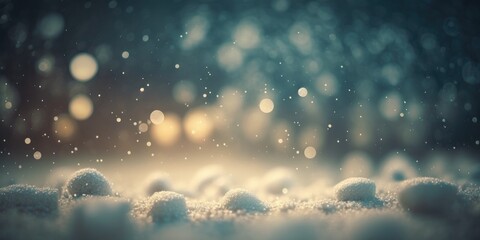  snow floor  background - generative ai