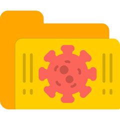 Sticker - Infected Folder Icon