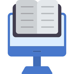 Sticker - Online Learning Icon