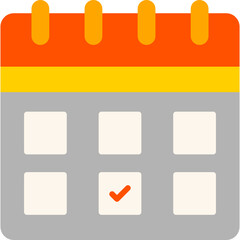 Canvas Print - Planner Icon