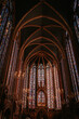 interno della cattedrale di Sainte-Chapelle