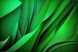 Fototapeta Abstrakcje - Abstract green color background. Colored background. Generative AI