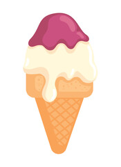 Poster - ice cream sweet