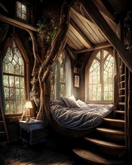 Treehouse Bedroom