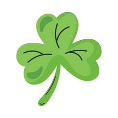 Sticker - green lucky clover