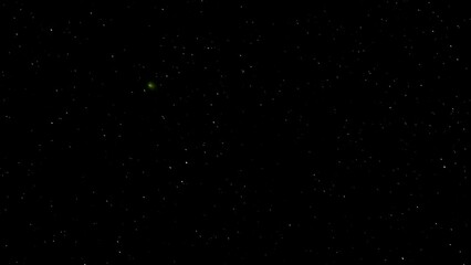 Wall Mural - February 1-2, 2023 the rare green comet C/2022 E3 (ZTF) made its closest pass by Earth. This video was taken 2-1 from near Ashland, OR. Exp: 8 sec f/1.8 ISO 800 Sony FE 135mm f/1.8 GM Sony a7R IVA