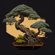 Stunning Bonsai Tree For Zen Lovers, Zen Bonsai Tree Design, Japanese Bonsai Plant Design