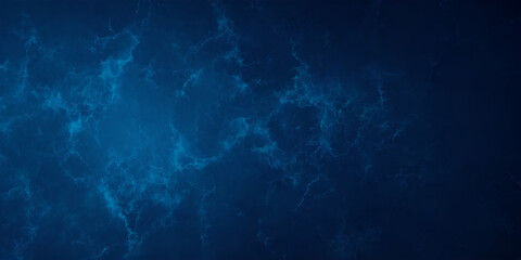 Wall Mural - abstract dark blue background, copy space for text, illustration, Generative, AI