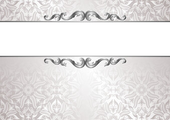 Sticker - ornamental background