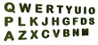 © Rustem - english alphabet from green grass
