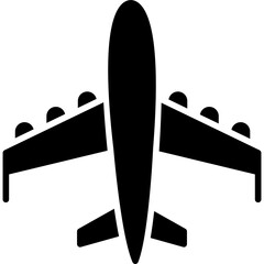 Canvas Print - Plane Icon