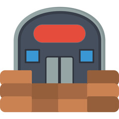 Poster - Bunker Icon