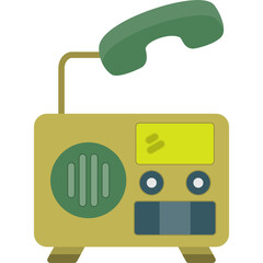 Sticker - Radio Icon