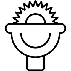 Sticker - Power Saw Icon