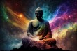 The Philosophy of Buddha. Generative AI.