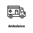 © Design Linker - Ambulance Vector Icon