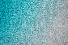 Textured Background Of Transparent Rippling Sea