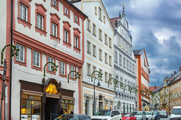 Fototapete - Street in Eichstatt, Germany