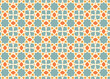 Abstract pattern design with an Islamic theme