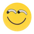 © NuFa Studio - Cutout of an isolated emoticon-shaped pillow  with the transparent png