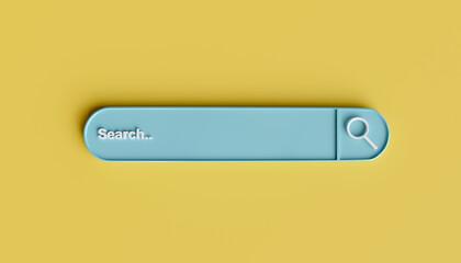Wall Mural - search bar, search engine on background for design. concepts of finding information by technology fo