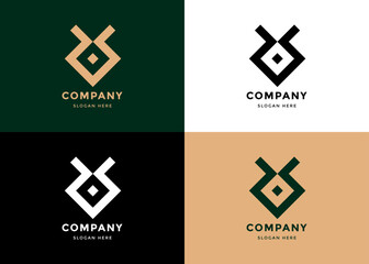 Modern creative logo design and clean grid based Logo design