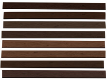 Set Of Wooden Planks With Wood Textures In Different Shades With Solid Background. 2D Textured Wood Vector Illustration For Decoration, Wall, Table, Floor, House And More.