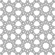 PNG seamless islamic pattern. Transparent Background illustration. Seamless girih pattern. Traditional Islamic Design. Mosque decoration element. Seamless geometric pattern. Ornamental pattern.