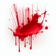 Wall Mural - pink stains background, paint, ai generation
