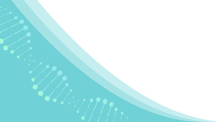 Abstract DNA science background vector illustration