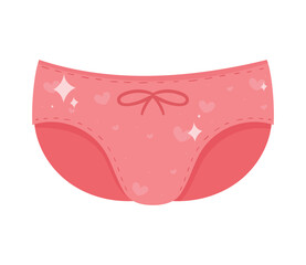 Canvas Print - pink female pants