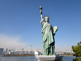 Fototapeta Nowy Jork - お台場海浜公園の自由の女神像　東京都