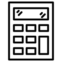 Wall Mural - calculator icon