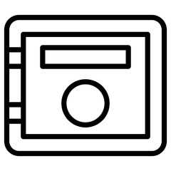 Sticker - safe icon