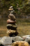 Fototapeta Desenie - stack of rocks